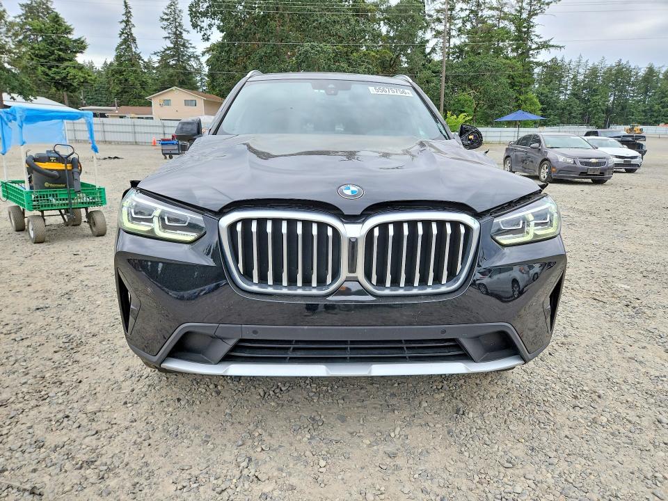 2022 BMW X3 VIN 5UX53DP06N9J50688 COPART salvage auction — FRONT END, Wa - Bill Of Sale, sold $15,700 on 2026-07-10 (photo 5)