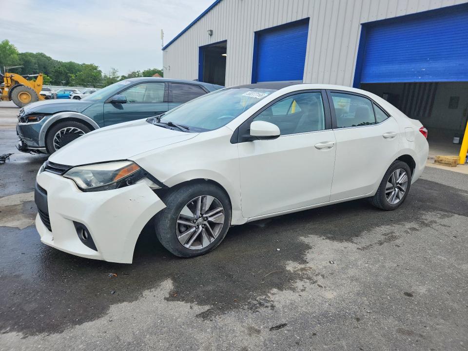 2014 Toyota Corolla VIN 5YFBPRHE7EP011891 COPART salvage auction — FRONT END, Pa - Cert Of Title, sold $3,050 on 2026-07-21 (photo 1)