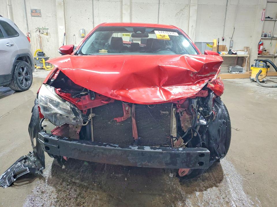 2017 Toyota Corolla VIN 5YFBURHE8HP660760 COPART salvage auction — ALL OVER, Tn - Salvage Certificate, sold $575 on 2026-07-30 (photo 5)