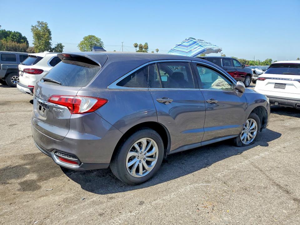 2017 Acura Rdx VIN 5J8TB3H30HL003905 COPART salvage auction — FRONT END, Ca - Salvage Certificate, sold $1,650 on 2026-07-31 (photo 3)
