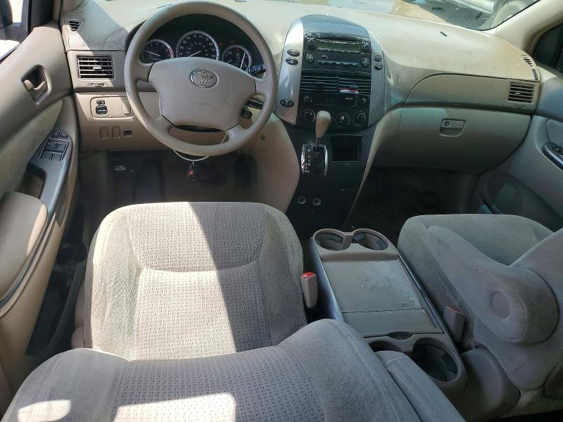 2006 Toyota Sienna VIN 5TDZA23C96S435398 COPART salvage auction — SIDE, FL - CERT OF TITLE SLVG REBUILDABLE, sold $875 on 2026-07-09 (photo 8)