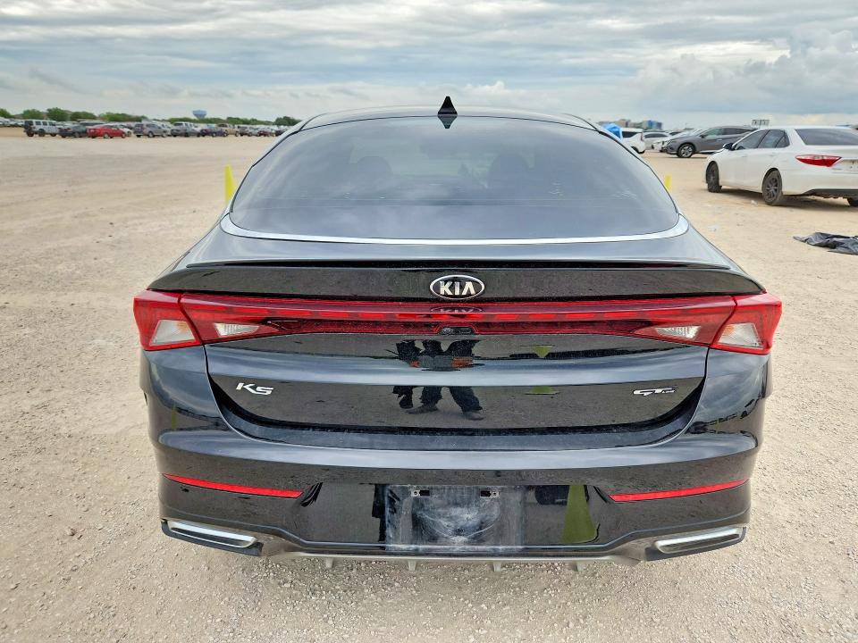 2021 Kia K5 VIN 5XXG64J25MG037652 COPART salvage auction — FRONT END, TX - SALVAGE VEHICLE TITLE (P), sold $2,400 on 2026-07-16 (photo 6)