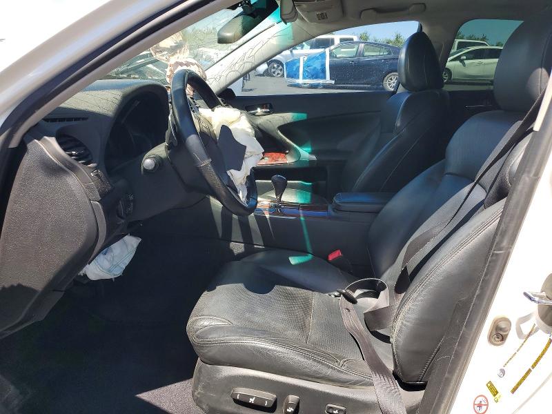 2008 Lexus Is 250 VIN JTHBK262X85057746 COPART salvage auction — FRONT END, CA - SALVAGE CERTIFICATE, sold $200 on 2026-07-13 (photo 7)