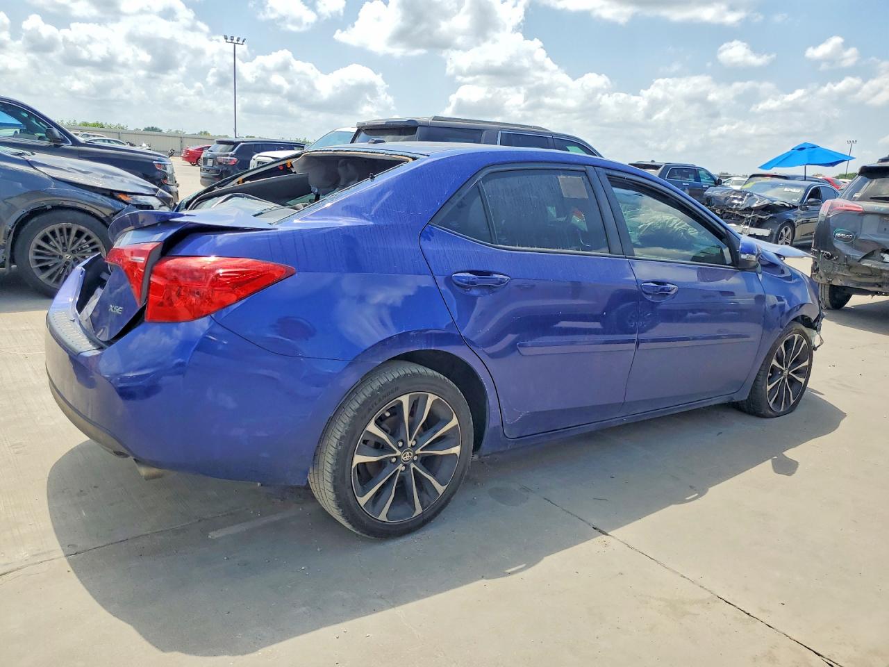 2019 Toyota Corolla VIN 5YFBURHEXKP925363 COPART salvage auction — Front End, TX - CERTIFICATE OF TITLE, sold $3,300 on 2026-07-08 (photo 3)