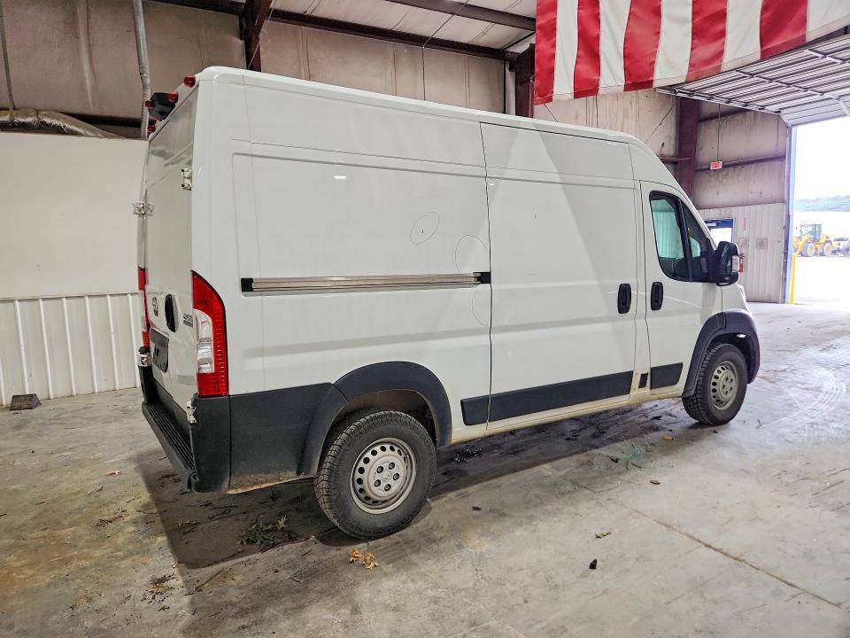 2025 Ram Promaster 2500 VIN 3C6LRVCG7SE505026 COPART salvage auction — MECHANICAL, Ok - Certificate Of Title (P), sold $13,200 on 2026-07-22 (photo 3)
