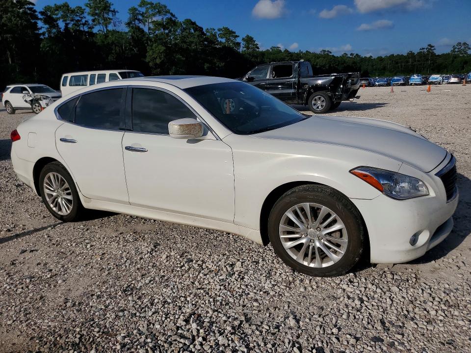 2011 Infiniti M VIN JN1BY1AR3BM373262 COPART salvage auction — FRONT END, Tx - Certificate Of Title, sold $375 on 2026-07-28 (photo 4)