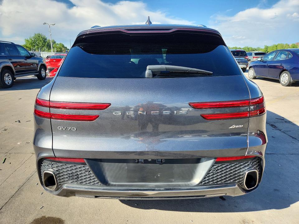 2022 Genesis Gv70 VIN KMUMADTB2NU074262 COPART salvage auction — FRONT END, Co - Salvage Title, sold $5,300 on 2026-07-27 (photo 6)