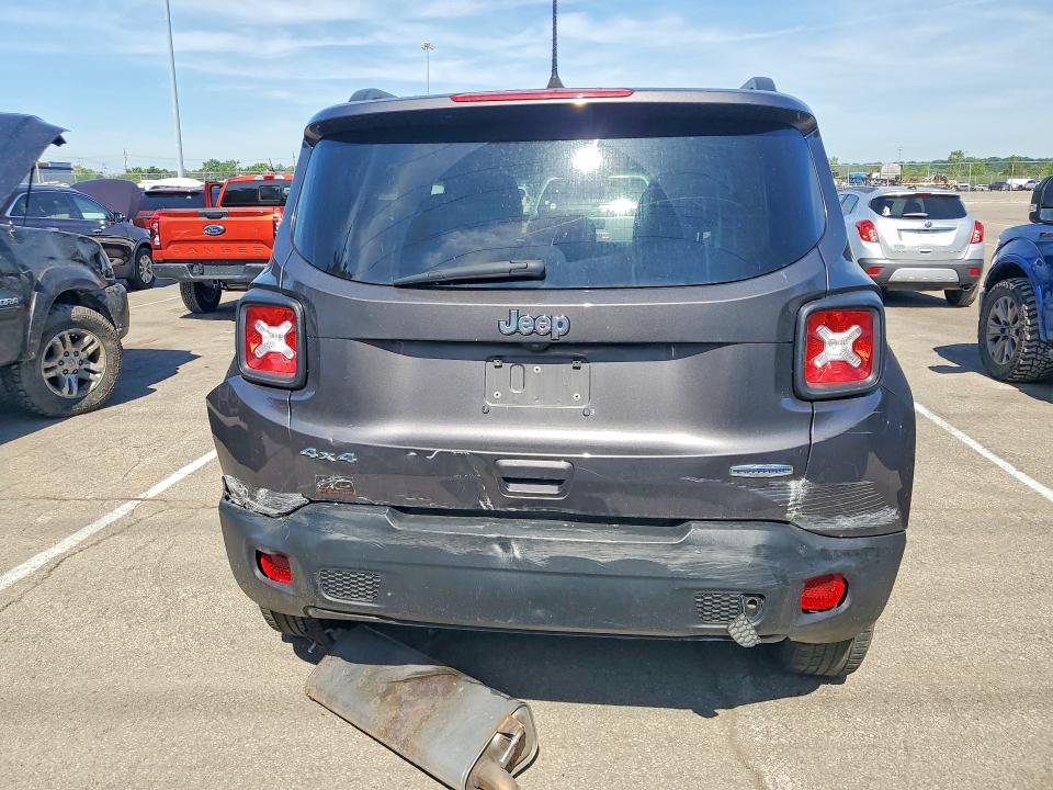 2021 Jeep VIN ZACNJDBB3MPM67709 COPART salvage auction — SIDE, Salvage Title, sold $925 on 2026-08-21 (photo 6)
