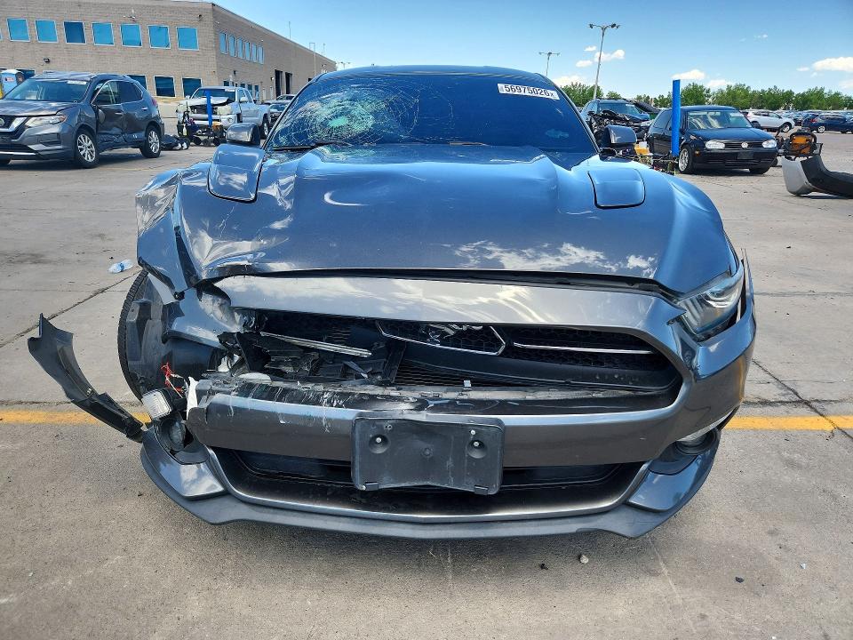 2015 Ford Mustang VIN 1FA6P8CFXF5325986 COPART salvage auction — FRONT END, Co - Public - Salvage Title, sold $8,200 on 2026-07-29 (photo 5)