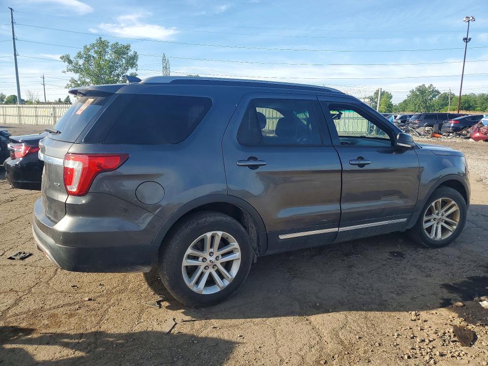 2016 Ford Explorer VIN 1FM5K7DH4GGB27131 COPART salvage auction — REAR END, Oh - Certificate Of Title, sold $1,400 on 2026-07-09 (photo 3)