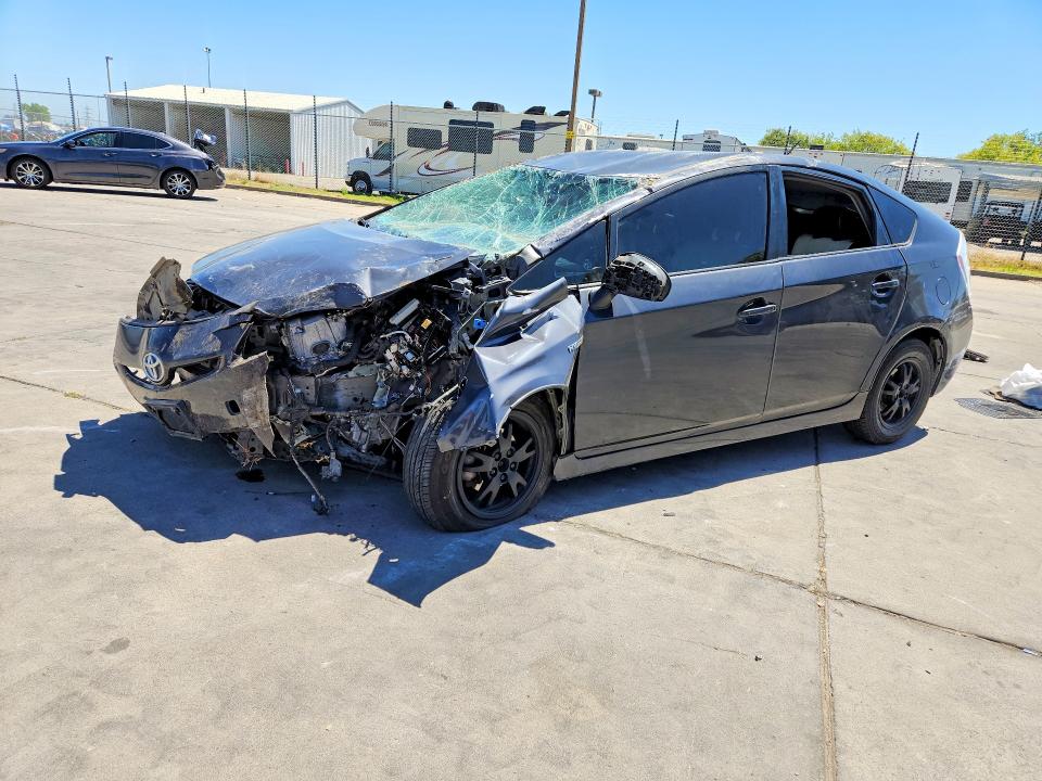 2010 Toyota Prius VIN JTDKN3DU7A5179702 COPART salvage auction — ROLLOVER, Ca - Salvage Certificate, sold $275 on 2026-07-13 (photo 1)