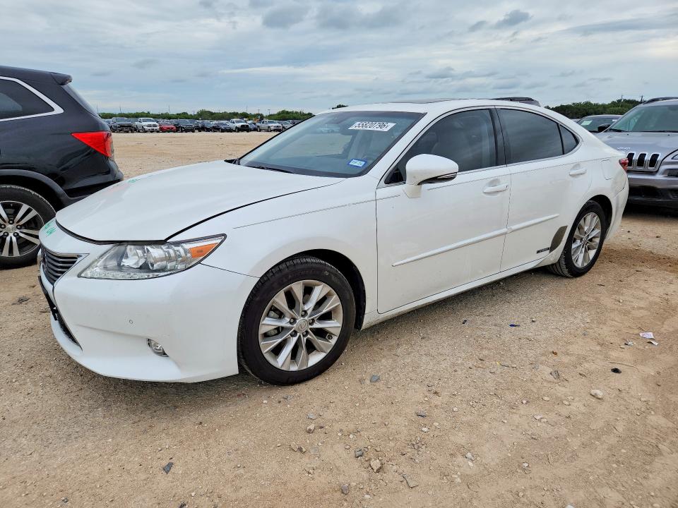 2014 Lexus ES VIN JTHBW1GG7E2055510 COPART salvage auction — FRONT END, Tx - Salvage Vehicle Title, sold $1,850 on 2026-07-23 (photo 1)