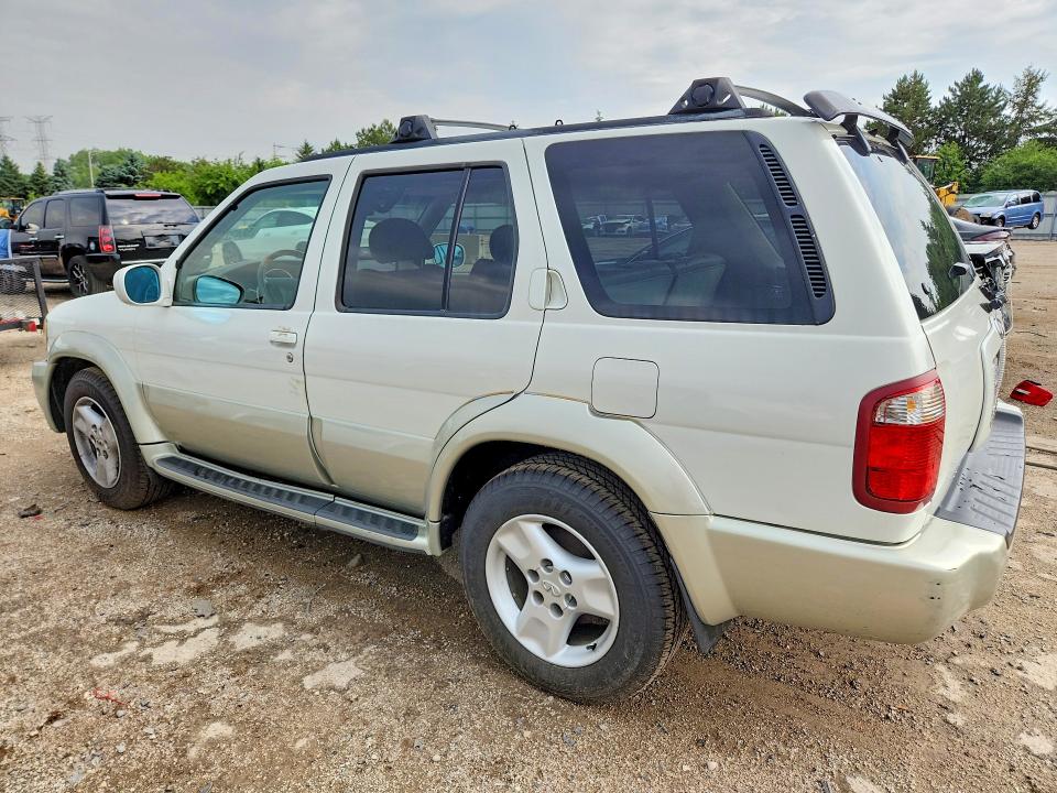 2002 Infiniti Qx4 VIN JNRDR09YX2W254038 COPART salvage auction — FRONT END, Il - Salvage Certificate, sold $325 on 2026-07-14 (photo 2)