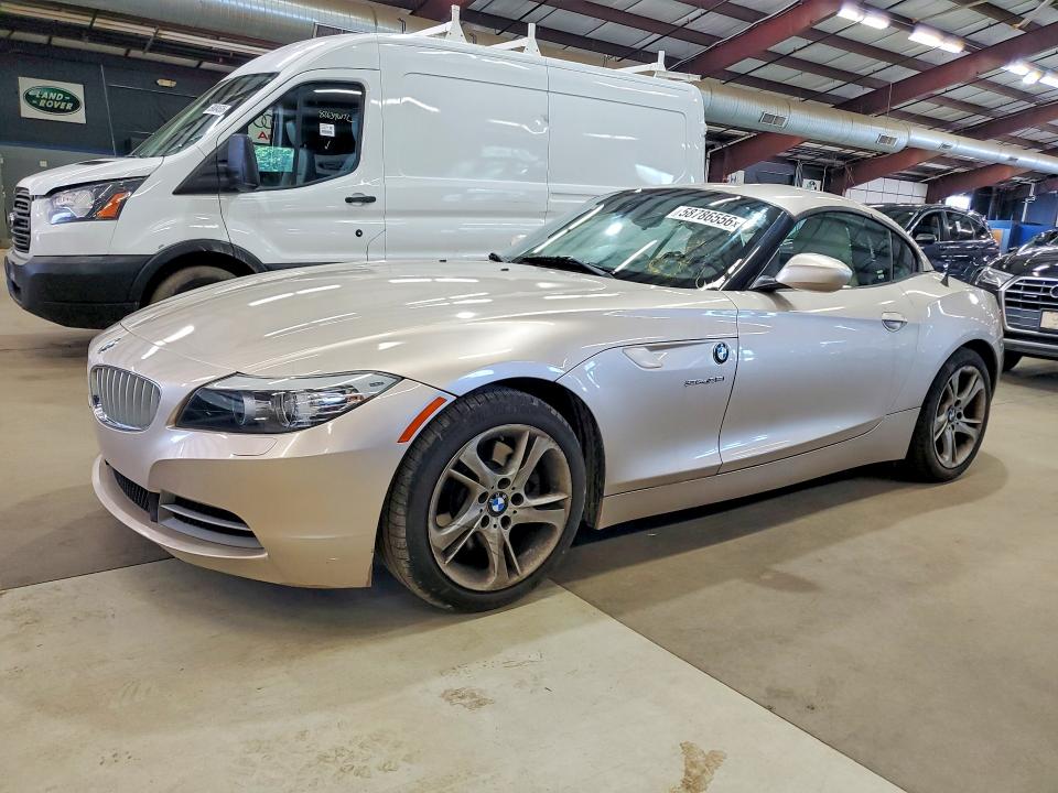 2011 BMW Z4 VIN WBALM7C53BE382836 COPART salvage auction — MINOR DENT/SCRATCHES, Nv - Certificate Of Title (P), sold $3,900 on 2026-07-30 (photo 1)