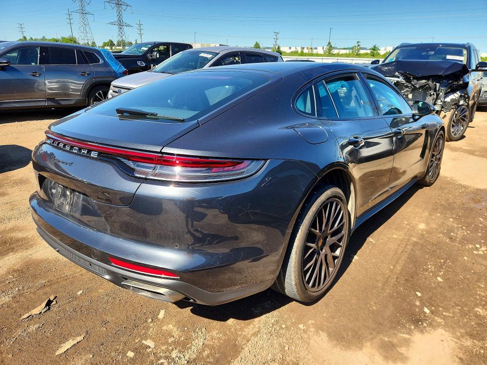 2021 Porsche Panamera VIN WP0AJ2A76ML121158 COPART salvage auction — SIDE, Il - Salvage Certificate, sold $24,200 on 2026-07-23 (photo 3)