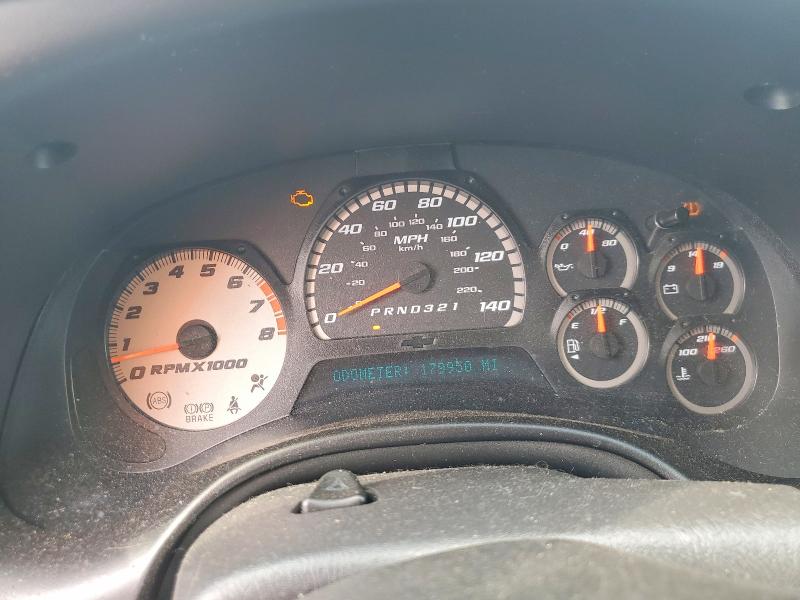 2007 Chevrolet Trailblazer VIN 1GNET13H272250981 COPART salvage auction — FRONT END, Pa - Certificate Of Salvage (P), sold $1,400 on 2026-07-02 (photo 9)