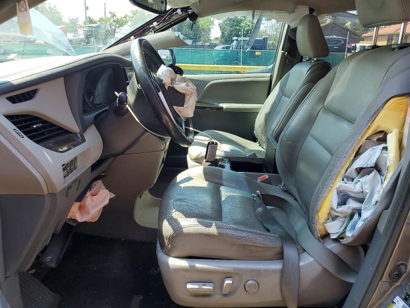 2017 Toyota VIN 5TDDZ3DC7HS155117 COPART salvage auction — FRONT END, Co - Public - Salvage Title, sold $1,600 on 2026-07-30 (photo 7)