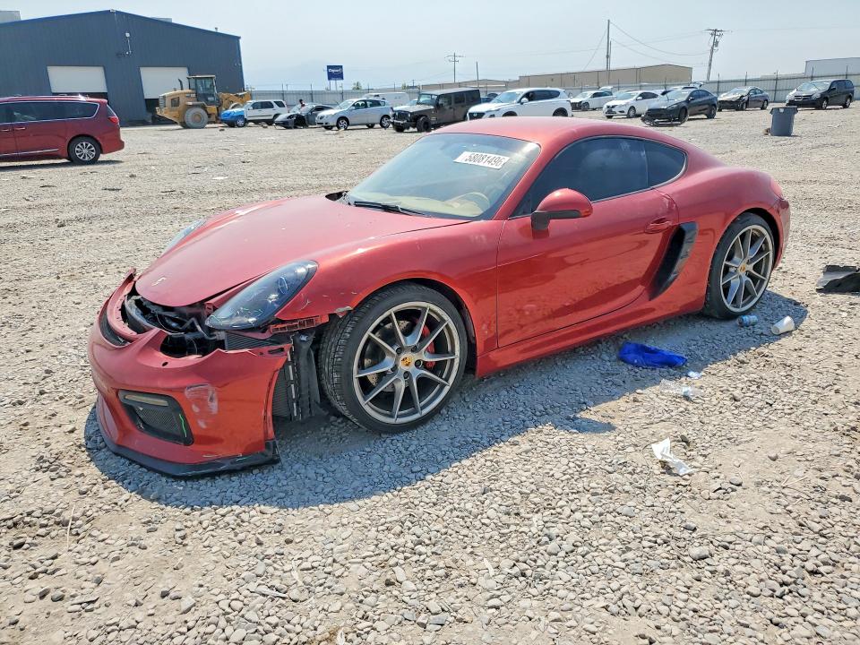 2014 Porsche VIN WP0AB2A87EK193743 COPART salvage auction — FRONT END, Ut - Salvage Certificate, sold $20,600 on 2026-07-24 (photo 1)