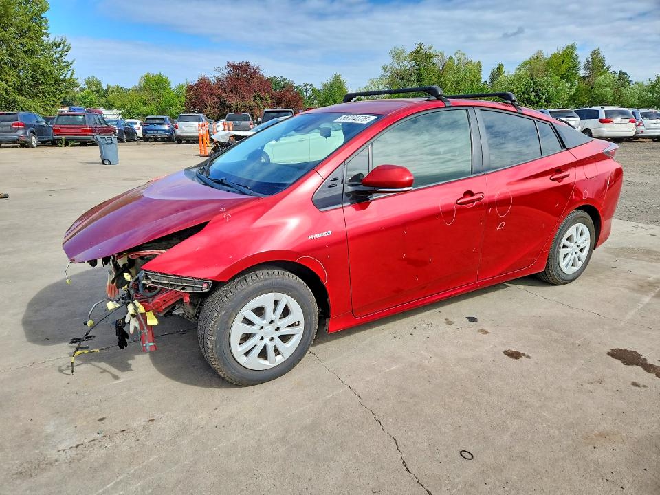 2017 Toyota Prius VIN JTDKBRFU3H3557996 COPART salvage auction — FRONT END, OR - SALVAGE TITLE CERTIFICATE, sold $3,700 on 2026-07-27 (photo 1)