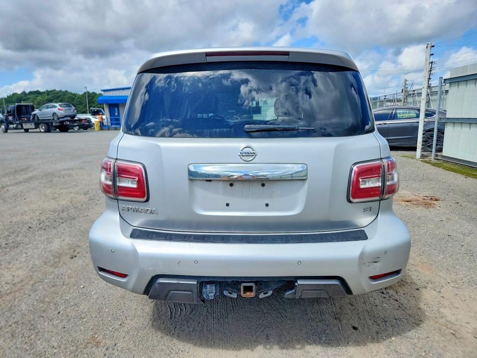 2020 Nissan Armada VIN JN8AY2NC1L9619626 COPART salvage auction — FRONT END, Salvage Title, sold $6,900 on 2026-07-23 (photo 6)