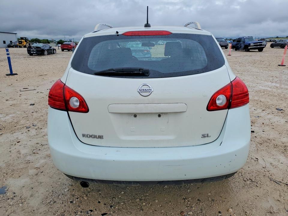 2010 Nissan Rogue VIN JN8AS5MT0AW504650 COPART salvage auction — FRONT END, TX - SALVAGE VEHICLE TITLE (P), sold $750 on 2026-07-09 (photo 6)