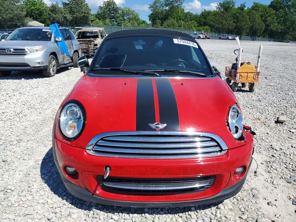 2015 Mini Roadster VIN WMWSY1C53FT626015 COPART salvage auction — ALL OVER, Tn - Salvage Certificate, sold $1,000 on 2026-07-28 (photo 5)