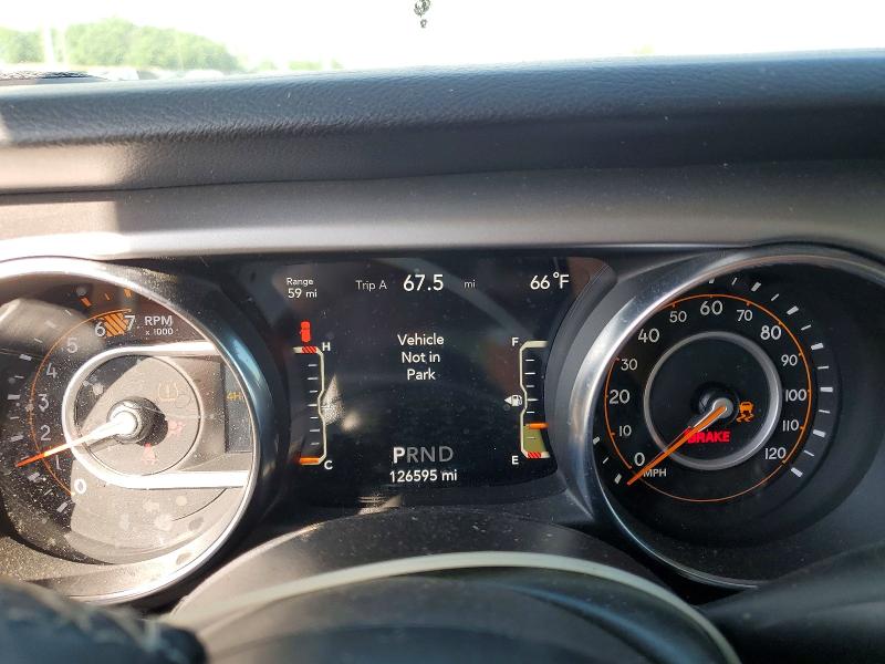 2021 Jeep Wrangler / VIN 1C4GJXAN8MW691263 COPART salvage auction — SIDE, Mi - Cert Of Title-Salvage Vehicle, sold $7,000 on 2026-07-28 (photo 9)