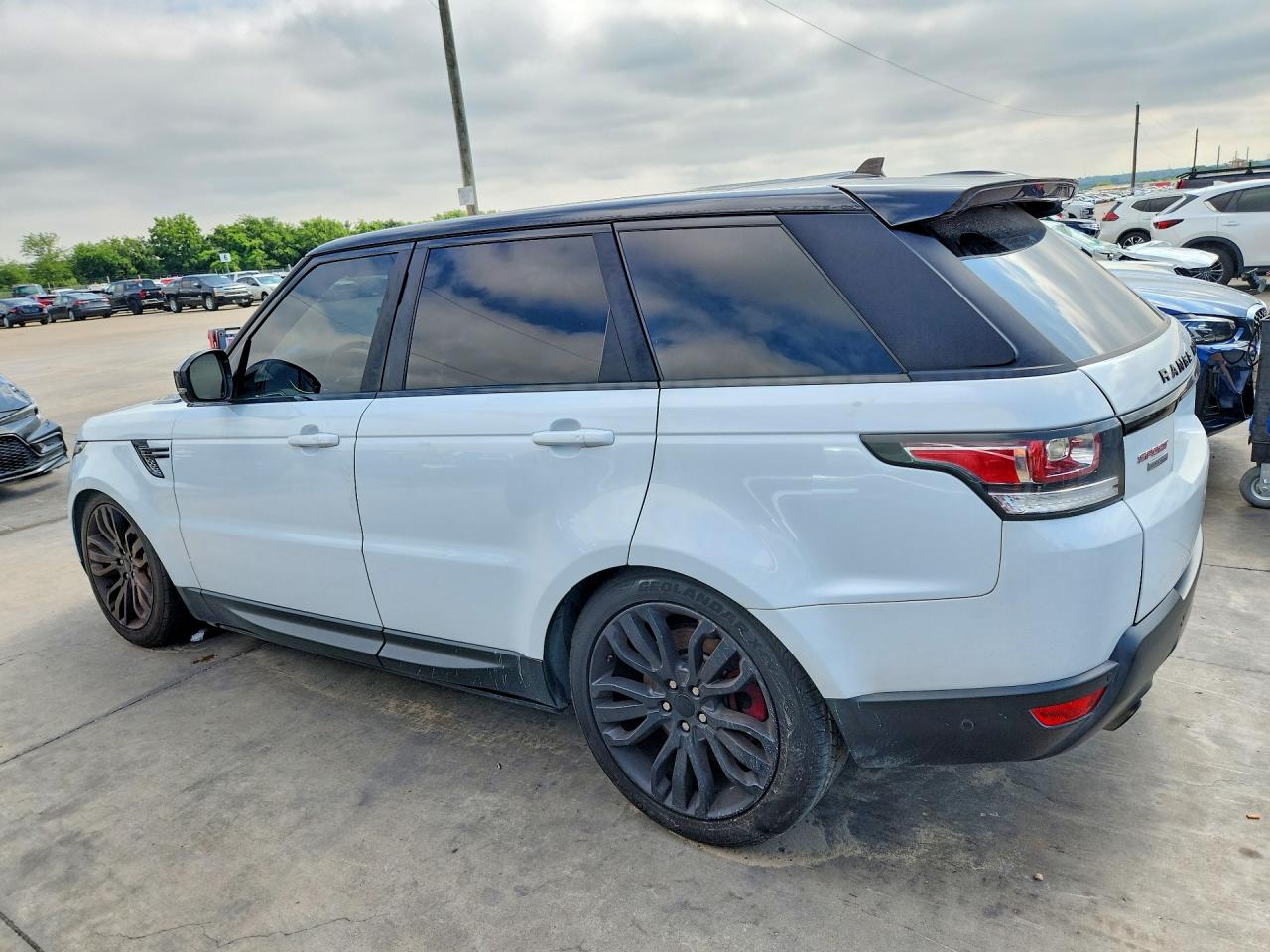 2016 Land Rover Range Rover Sport VIN SALWR2EF8GA595105 COPART salvage auction — Normal Wear, TX - CERTIFICATE OF TITLE, sold $4,900 on 2026-07-03 (photo 2)