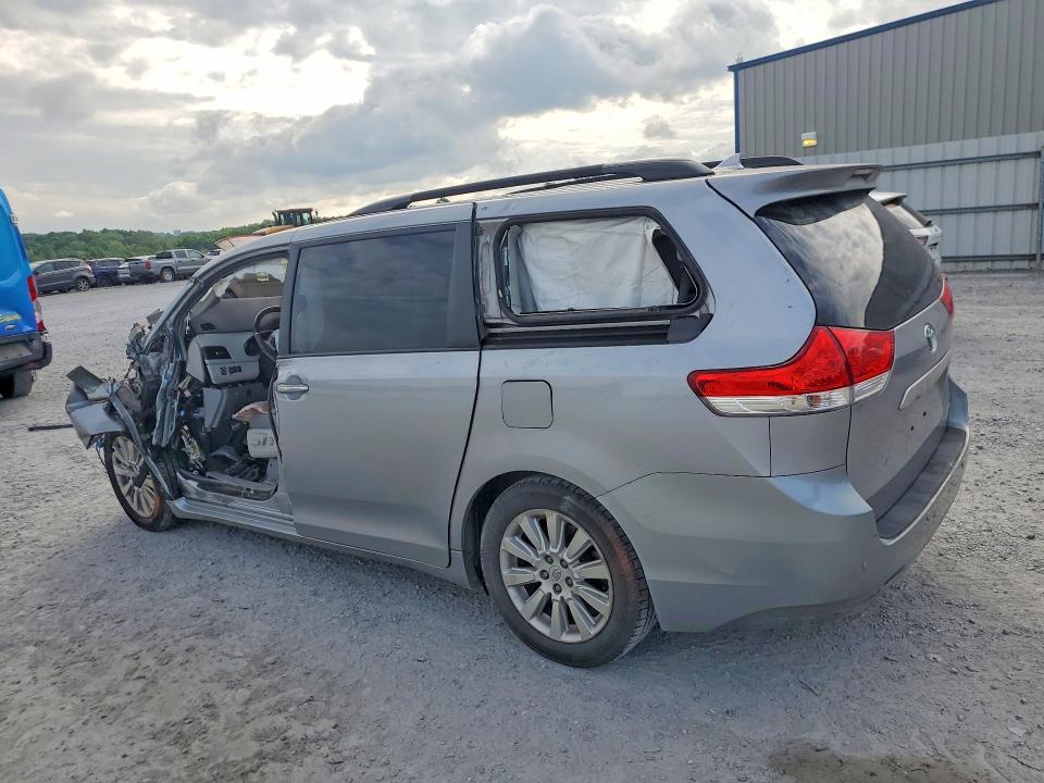 2011 Toyota Sienna VIN 5TDDK3DC7BS005942 COPART salvage auction — FRONT END, Nc - Salvage Certificate Of Title, sold $175 on 2026-07-29 (photo 2)