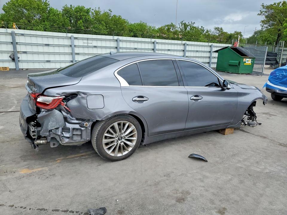 2021 Infiniti VIN JN1EV7BP7MM702666 COPART salvage auction — FRONT END, Fl - Certificate Of Destruction, sold $1,600 on 2026-07-13 (photo 3)