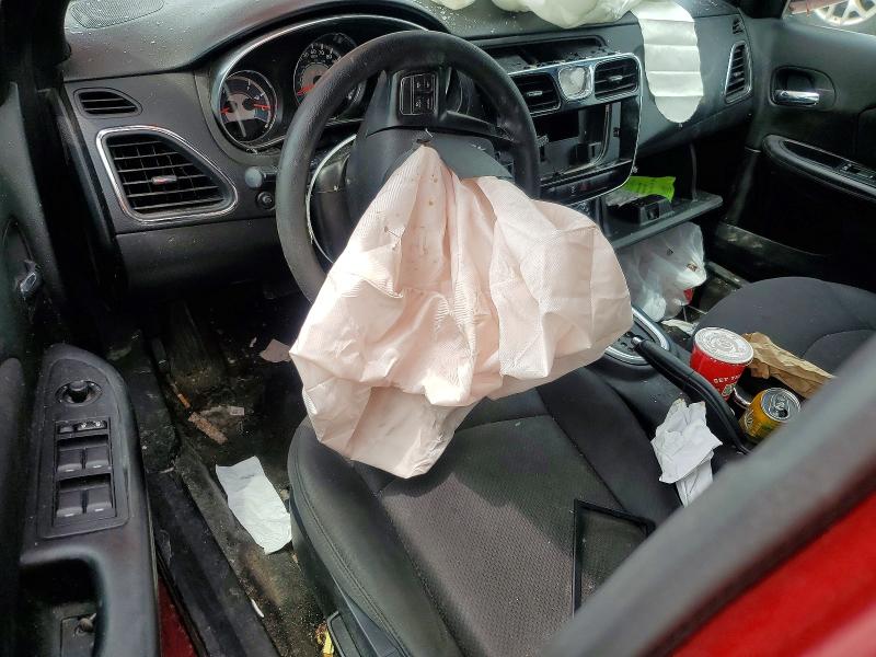 2014 Chrysler 200 VIN 1C3CCBAB0EN238462 COPART salvage auction — FRONT END, Id - Salvage Certificate Of Title, sold $250 on 2026-07-13 (photo 8)