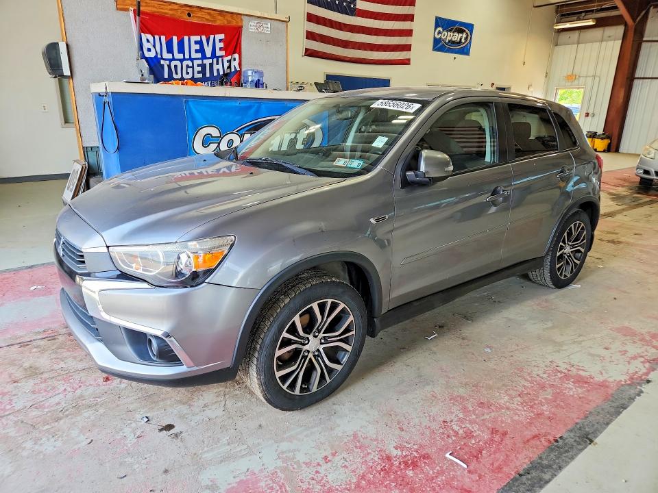 2017 Mitsubishi Outlander VIN JA4AR3AU2HZ006980 COPART salvage auction — MINOR DENT/SCRATCHES, Pa - Cert Of Title, sold $3,700 on 2026-07-27 (photo 1)