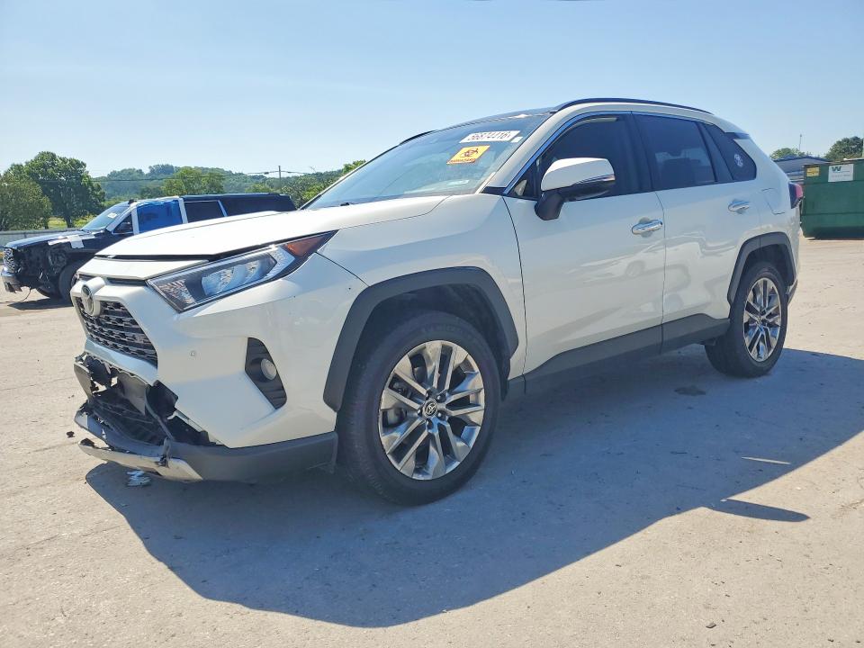 2021 Toyota Rav 4 VIN JTMY1RFV9MJ023266 COPART salvage auction — FRONT END, Tn - Salvage Certificate, sold $14,700 on 2026-07-27 (photo 1)
