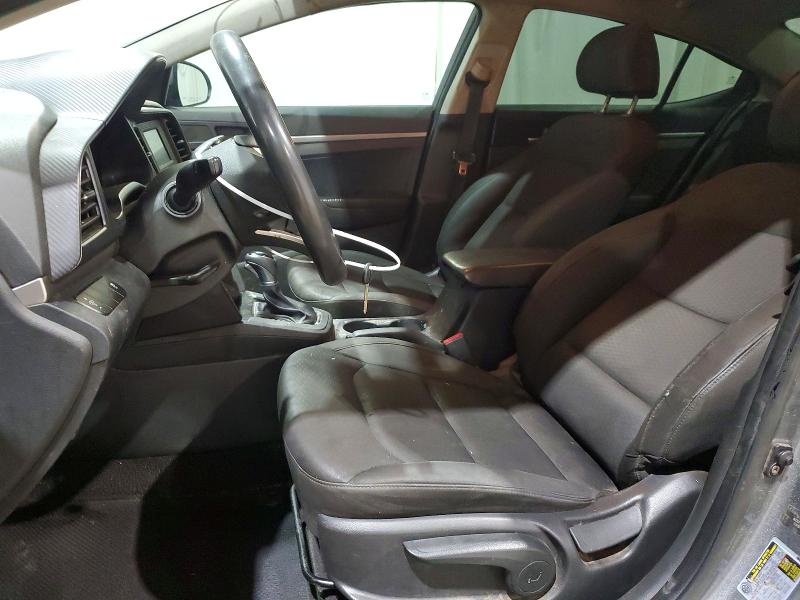 2019 Hyundai Elantra VIN KMHD74LF8KU757238 COPART salvage auction — FRONT END, TX - CERTIFICATE OF TITLE, sold $1,250 on 2026-07-14 (photo 7)