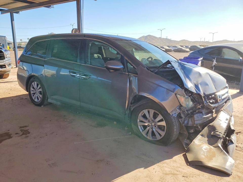 2017 Honda Odyssey VIN 5FNRL5H63HB022186 COPART salvage auction — FRONT END, Az - Cert Of Title - Salvage, sold $1,850 on 2026-07-30 (photo 4)
