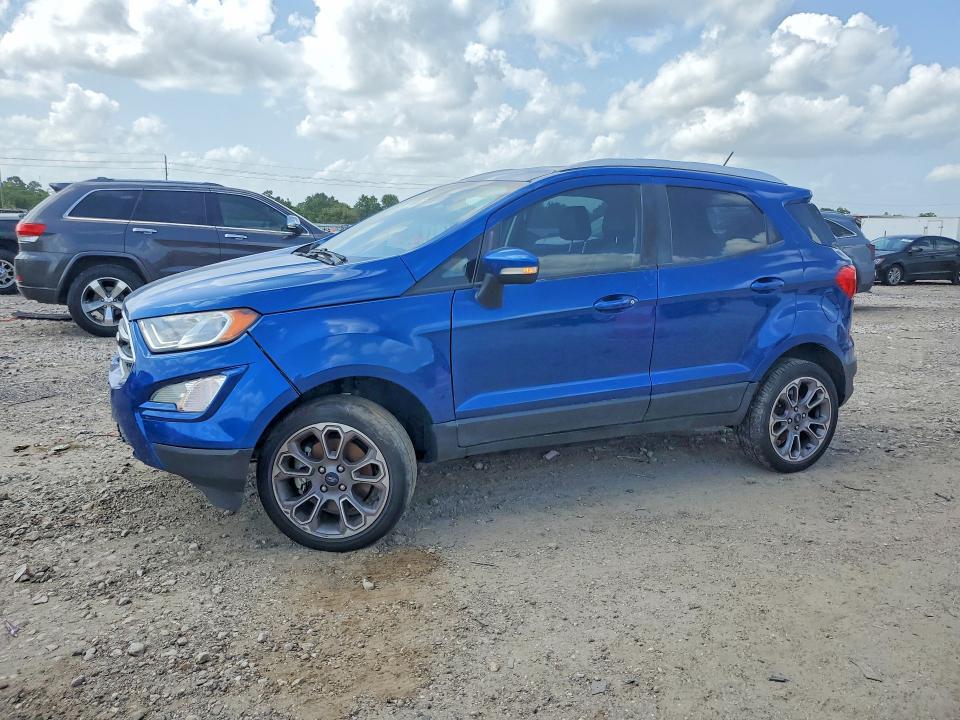 2020 Ford Ecosport VIN MAJ6S3KL9LC333657 COPART salvage auction — FRONT END, Tx - Salvage Vehicle Title, sold $1,150 on 2026-07-23 (photo 1)