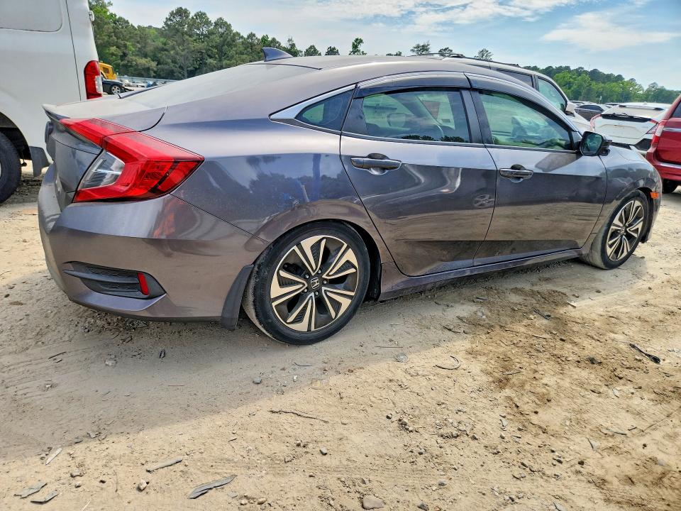 2018 Honda Civic VIN JHMFC1F36JX012170 COPART salvage auction — FRONT END, VA - CERT OF TITLE - SALVAGE, sold $125 on 2026-07-21 (photo 3)