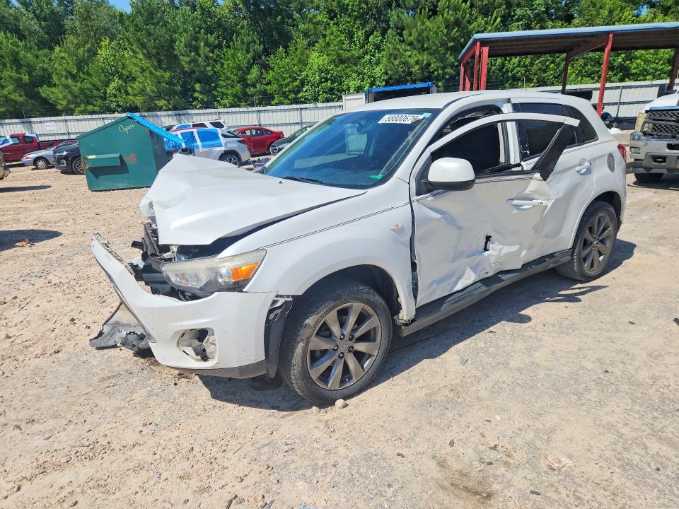 2014 Mitsubishi Outlander VIN 4A4AP3AU4EE002226 COPART salvage auction — FRONT END, Fl - Cert Of Title Slvg Rebuildable, sold $475 on 2026-07-31 (photo 1)