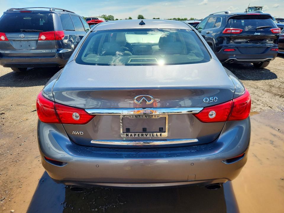 2017 Infiniti VIN JN1EV7AR1HM833276 COPART salvage auction — MECHANICAL, Il - Certificate Of Title, sold $1,550 on 2026-07-09 (photo 6)