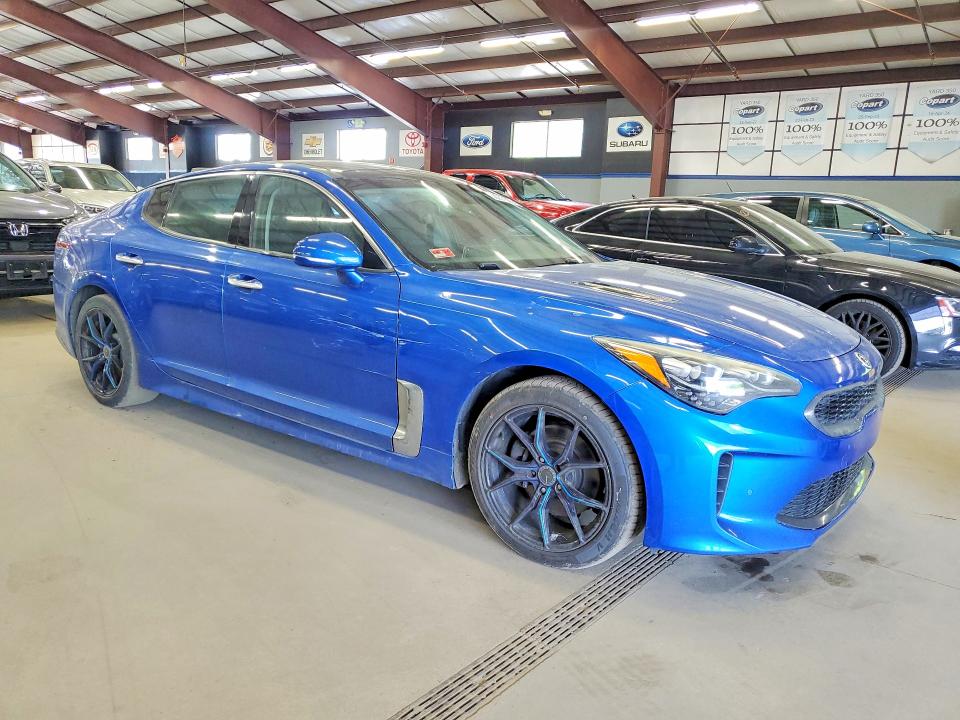 2018 Kia Stinger VIN KNAE25LA8J6025967 COPART salvage auction — FRONT END, Ri - Certificate Of Title, sold $6,400 on 2026-07-09 (photo 4)