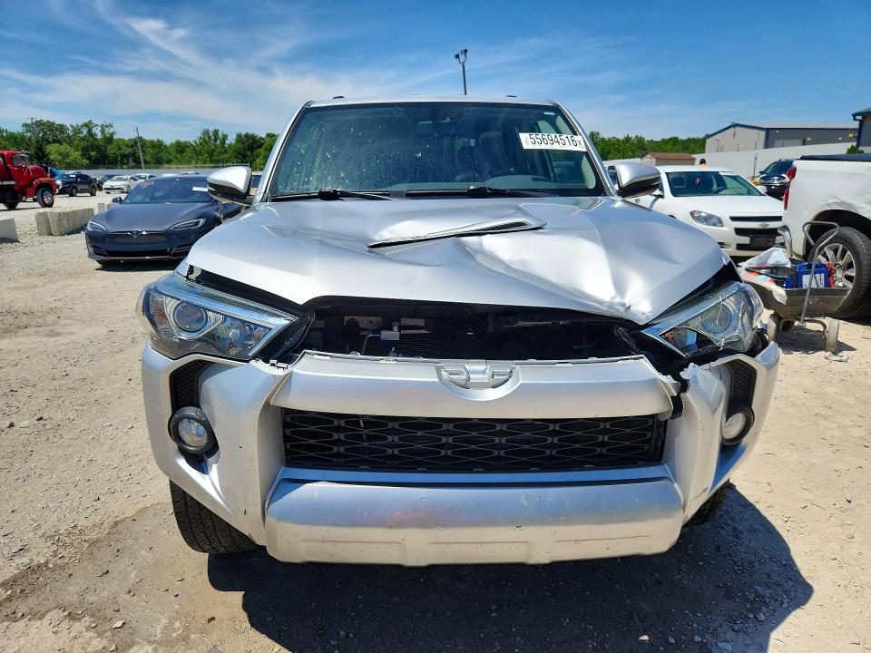 2019 Toyota 4runner VIN JTEBU5JRXK5687674 COPART salvage auction — FRONT END, Ky - Cert Of Title-Salvage, sold $11,300 on 2026-07-16 (photo 5)