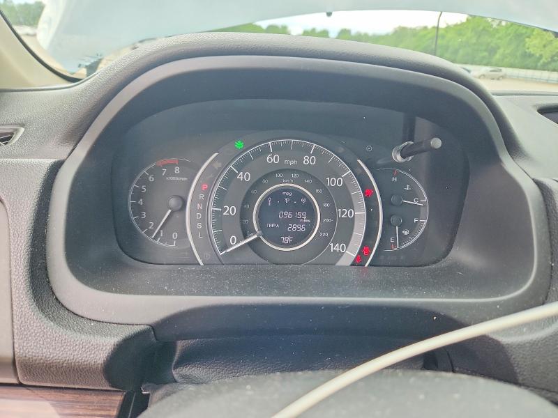 2016 Honda Cr-v VIN 2HKRM4H74GH639595 COPART salvage auction — HAIL, Pa - Certificate Of Salvage, sold $6,100 on 2026-07-02 (photo 9)