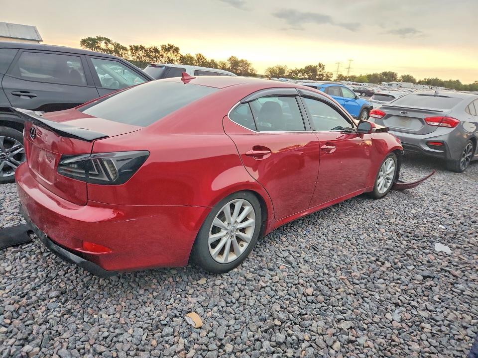 2009 Lexus Is VIN JTHBK262192093747 COPART salvage auction — FRONT END, Il - Salvage Certificate, sold $775 on 2026-07-27 (photo 3)