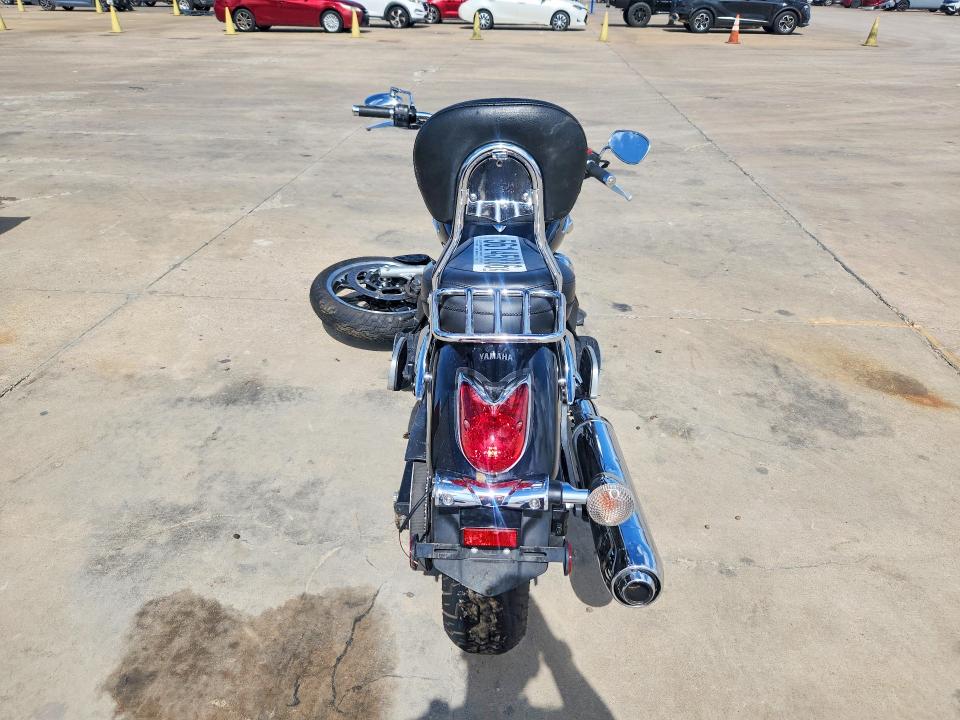 2009 Yamaha Xvs950 VIN JYAVN01E89A000493 COPART salvage auction — FRONT END, TX - SALVAGE VEHICLE TITLE (P), sold $500 on 2026-07-09 (photo 4)