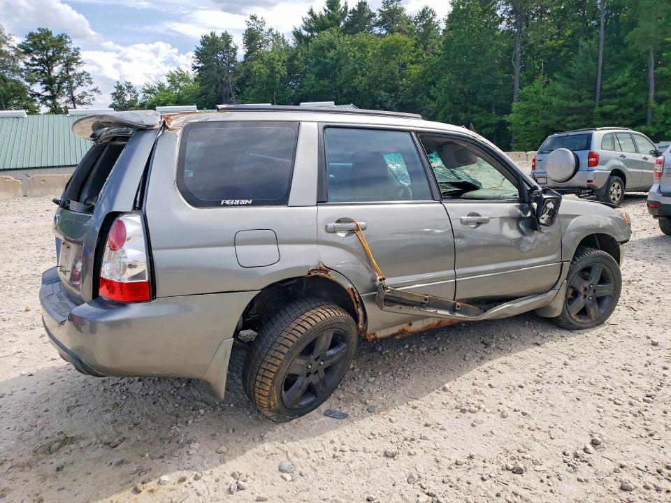 2007 Subaru Forester VIN JF1SG69667G725379 COPART salvage auction — ROLLOVER, Ma - Cert Of Title-Reconstrctd Coll, sold $950 on 2026-07-15 (photo 3)