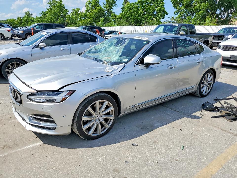 2017 Volvo S90 VIN YV1A22ML9H1012789 COPART salvage auction — ALL OVER, Mo - Salvage Certificate Of Title, sold $5,300 on 2026-07-14 (photo 1)