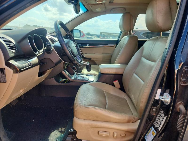 2013 Kia VIN 5XYKU4A28DG356720 COPART salvage auction — FRONT END, Tx - Salvage Vehicle Title, sold $1,450 on 2026-07-13 (photo 7)