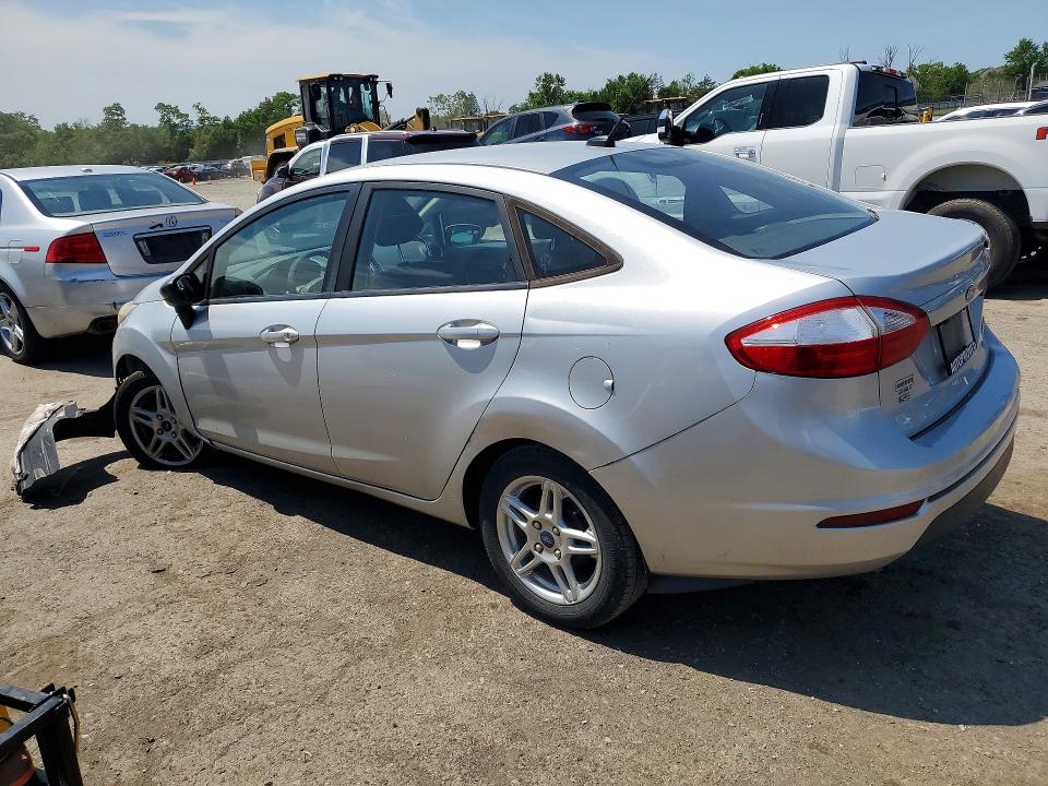2017 Ford Fiesta VIN 3FADP4BJ0HM115741 COPART salvage auction — FRONT END, Pa - Certificate Of Salvage, sold $425 on 2026-07-02 (photo 2)