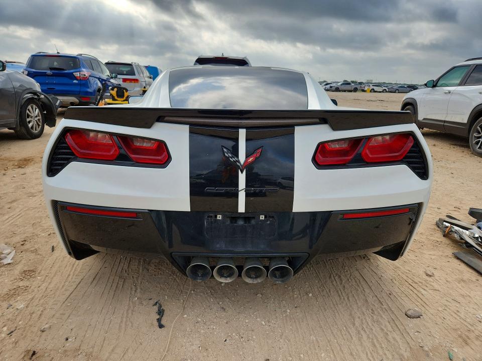 2015 Chevrolet Corvette VIN 1G1YM2D72F5120249 COPART salvage auction — MECHANICAL, Tx - Certificate Of Title, sold $18,100 on 2026-07-27 (photo 6)