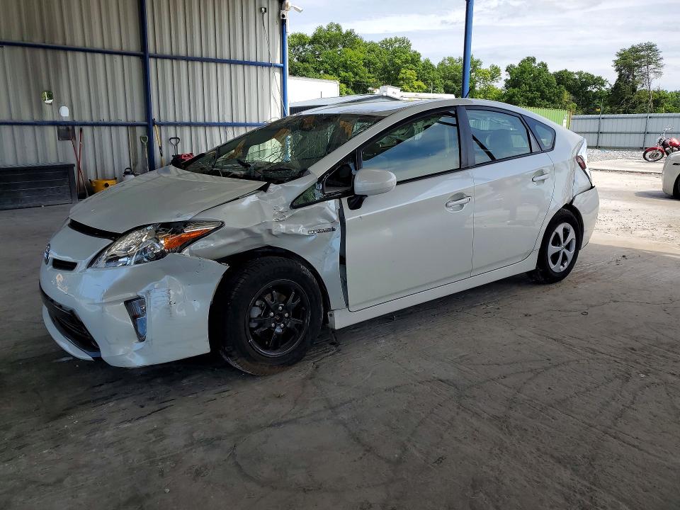 2015 Toyota Prius VIN JTDKN3DU8F0464087 COPART salvage auction — ROLLOVER, Ga - Cert Of Title-Salvage, sold $1,600 on 2026-07-23 (photo 1)